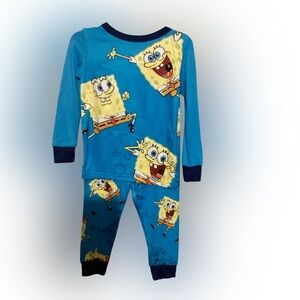 SpongeBob SquarePants Bright Blue Kids Pajama Set